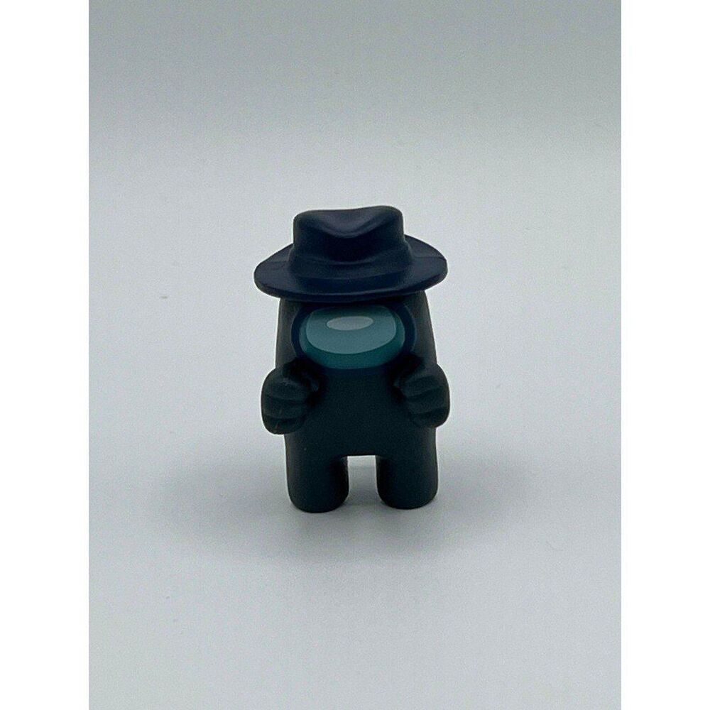 Among Us Blind Box Series 2 Black Crewmate Detective Hat 2" Mini Figure Toikido
